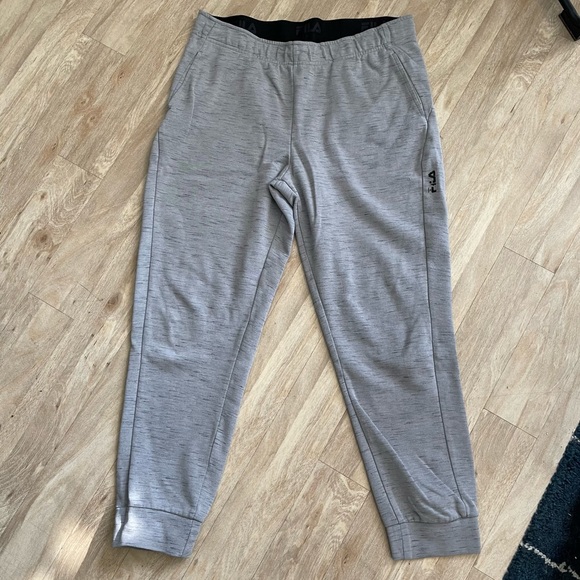 FILA sport grey joggers sweatpants - Picture 3 of 3